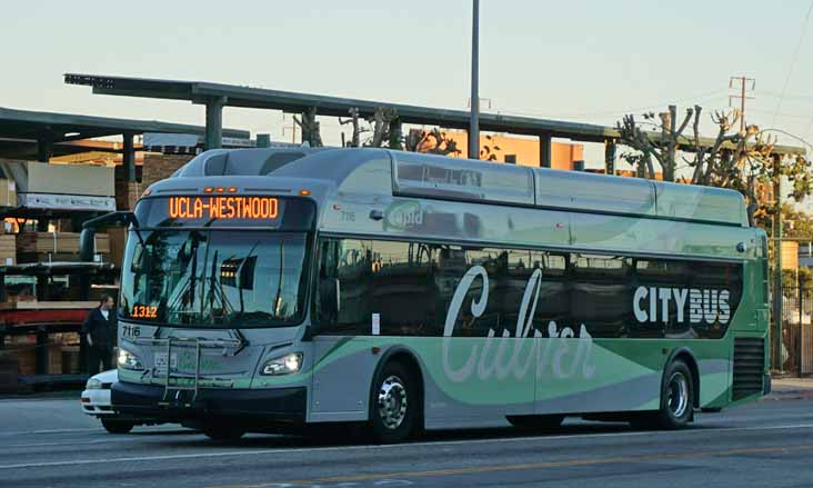 Culver City New Flyer Xcelsior XN40 7116 rapid